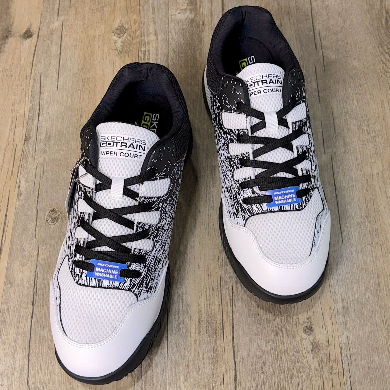 Giày Skechers Viper Court Pickleball MV2 W/Black