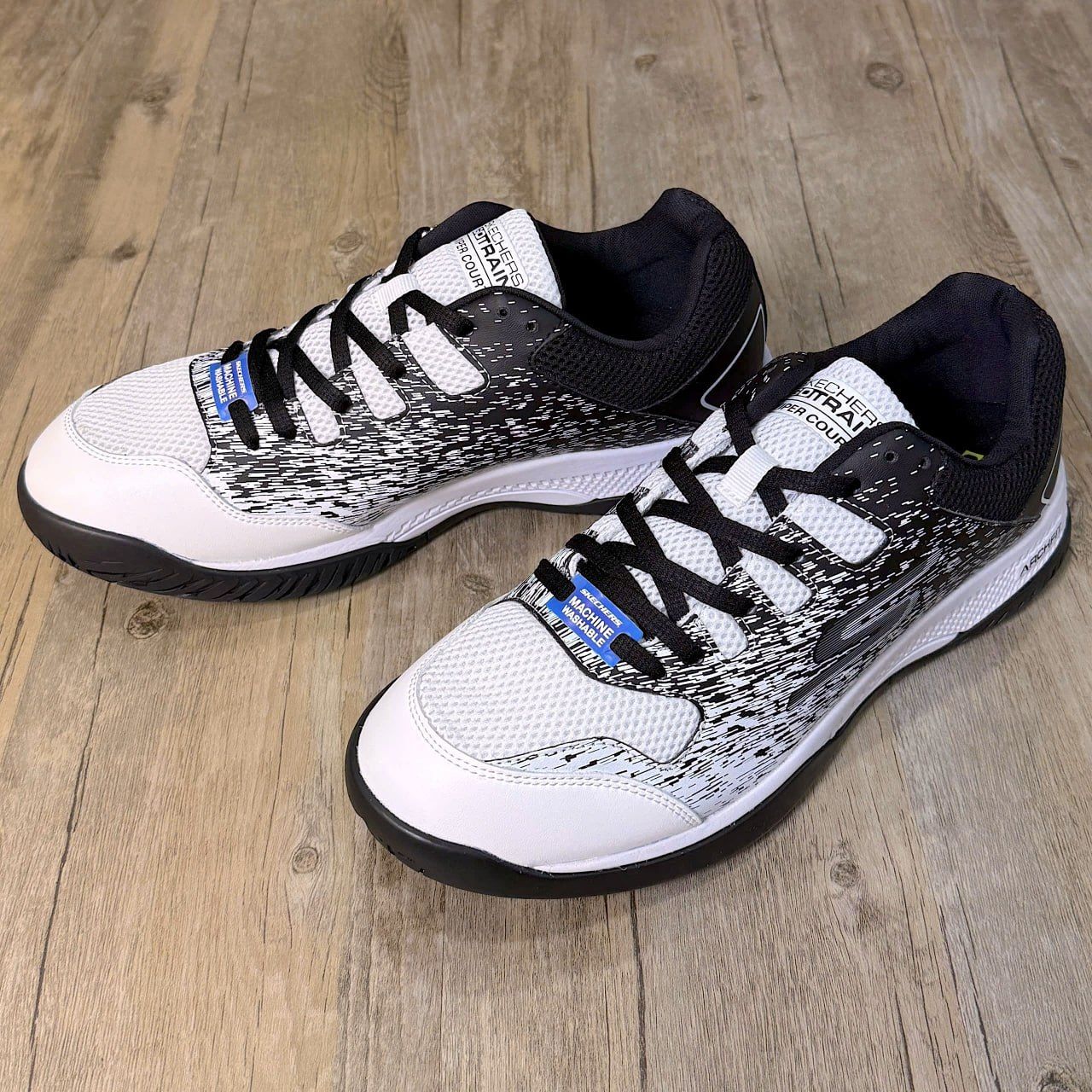 Giày Skechers Viper Court Pickleball MV2 W/Black