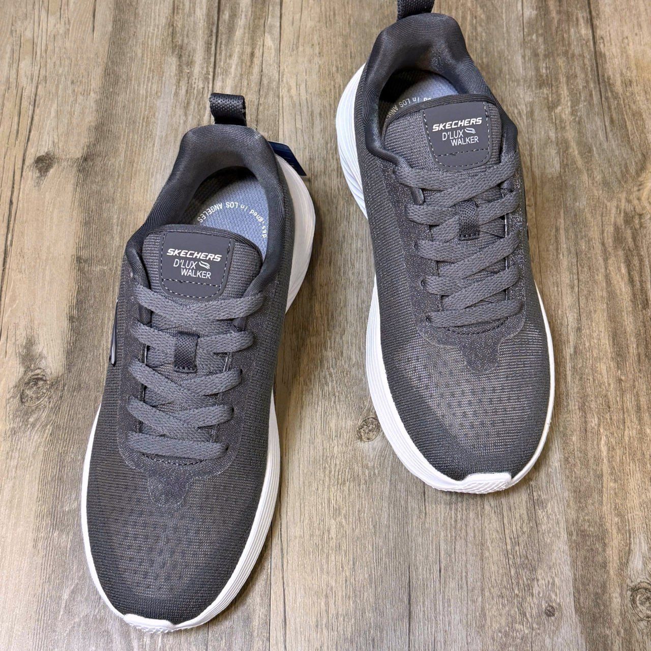 Giày Skechers D'Lux Walker 988-23A MV2 D.Grey