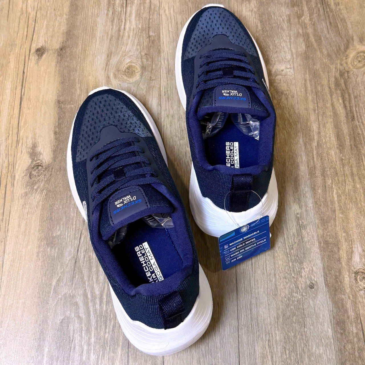 Giày Skechers D'Lux Walker 988-23A MV2 Navy