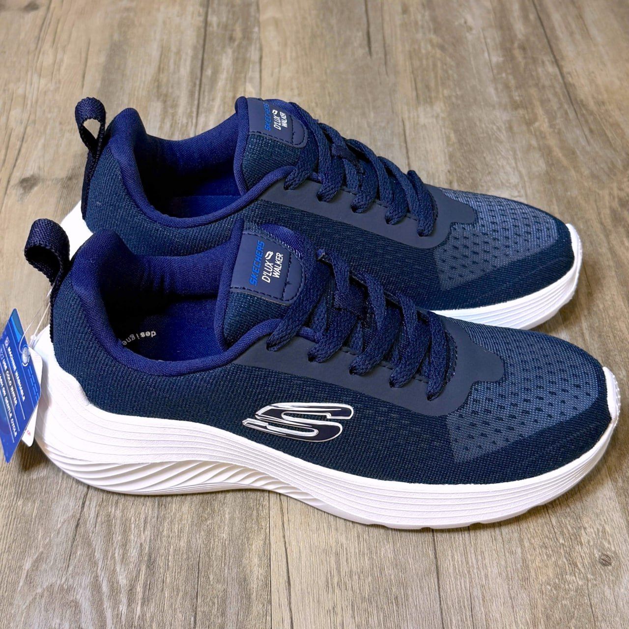 Giày Skechers D'Lux Walker 988-23A MV2 Navy