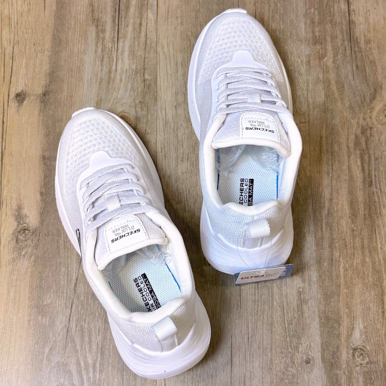 Giày Skechers D'Lux Walker 988-23A MV2 White
