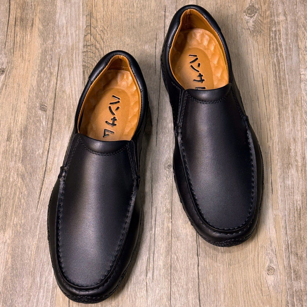 Giày mọi Hansamu Dura-walk HO Black