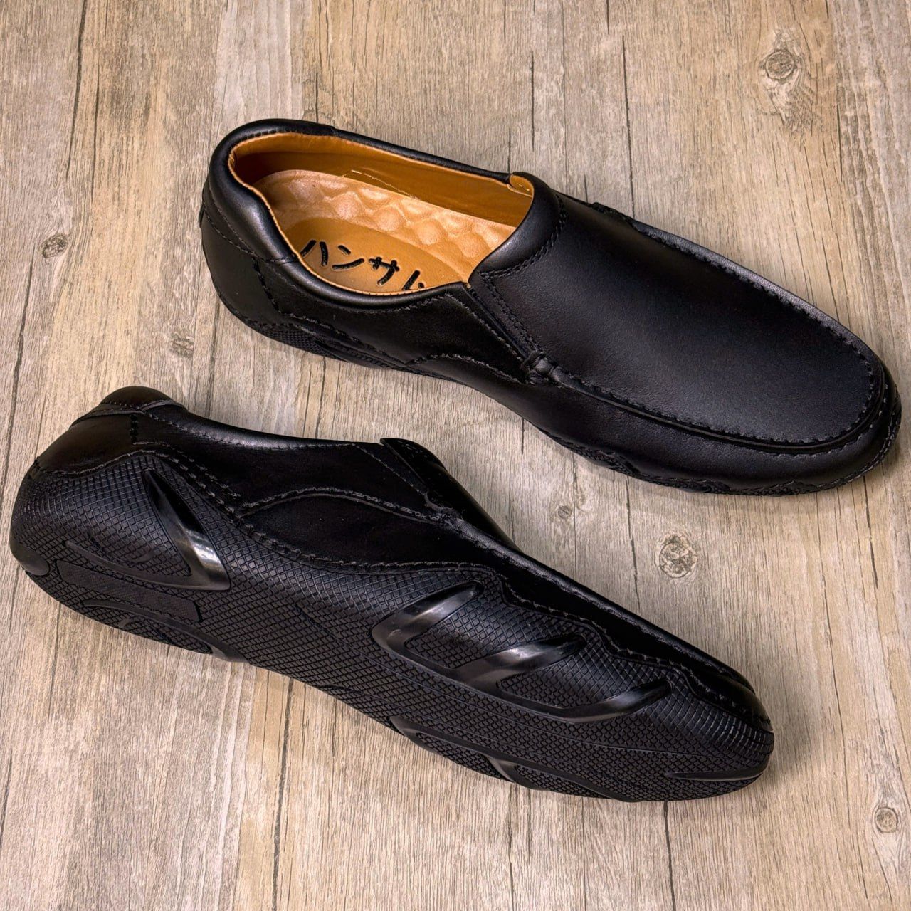 Giày mọi Hansamu Dura-walk HO Black
