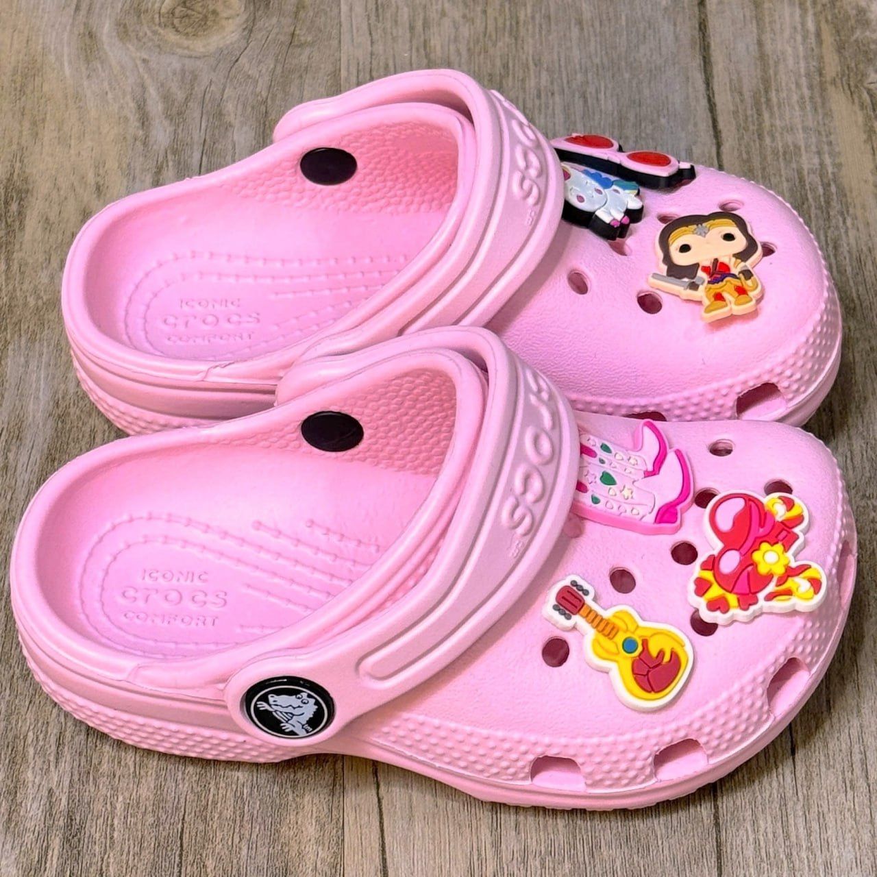 Dép Crocs Kid Classic Clog HN Hồng