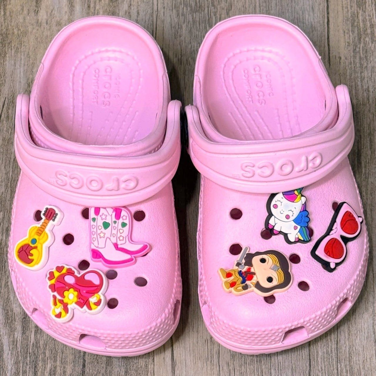 Dép Crocs Kid Classic Clog HN Hồng