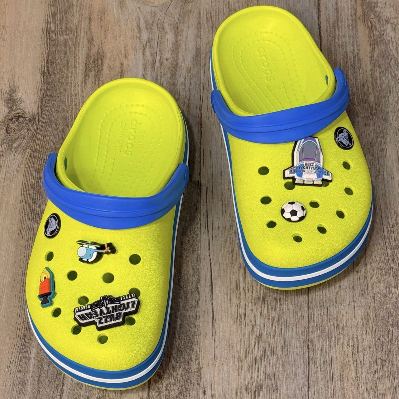 Dép Crocs Kid Crocband Clog HN Green
