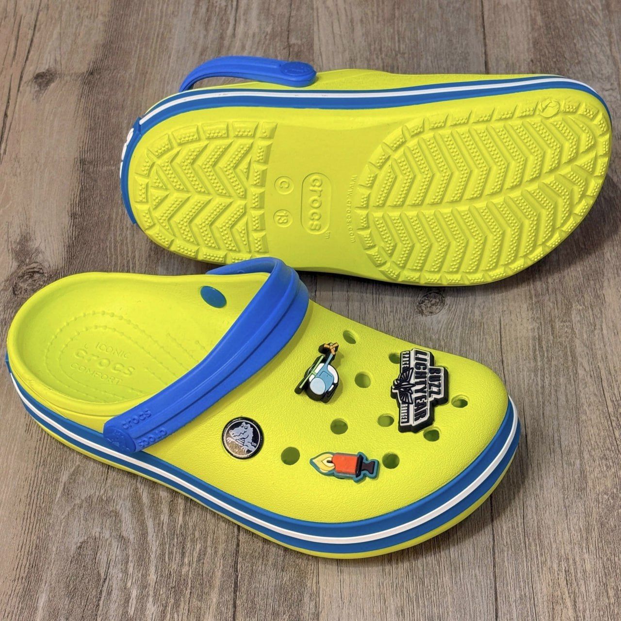 Dép Crocs Kid Crocband Clog HN Green