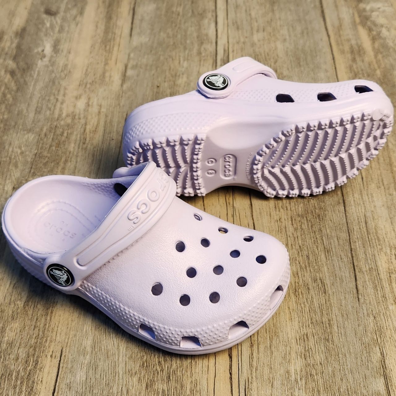 Dép Crocs Kid Classic Clog HN Purple