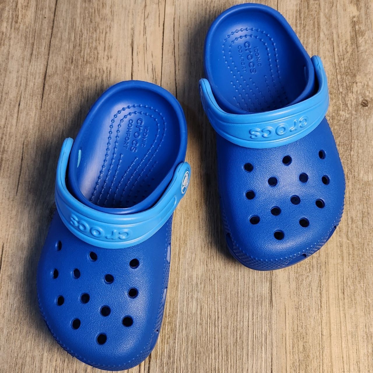 Dép Crocs Kid Classic Clog HN Xanh dương