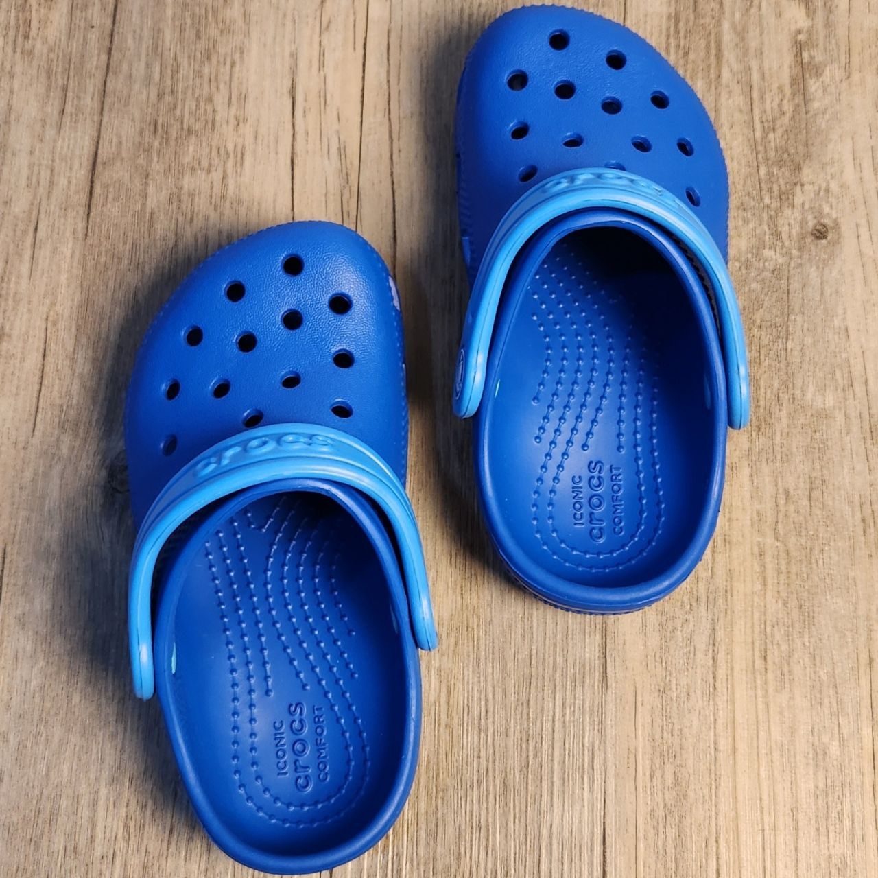 Dép Crocs Kid Classic Clog HN Xanh dương