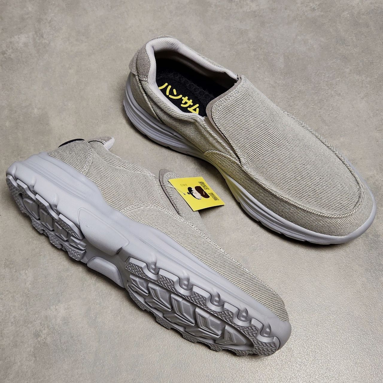 Giày lười Hansamu Walk đế Phylon HD L.Grey