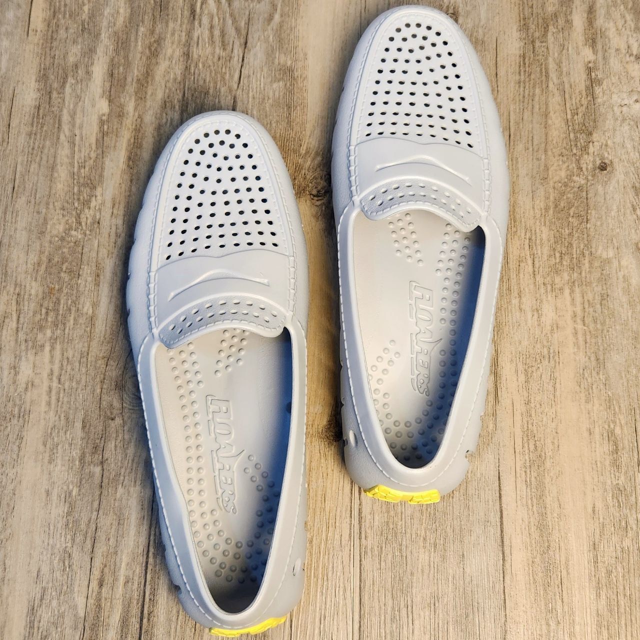 Giày Mọi Floafers DP Gray/Lemon