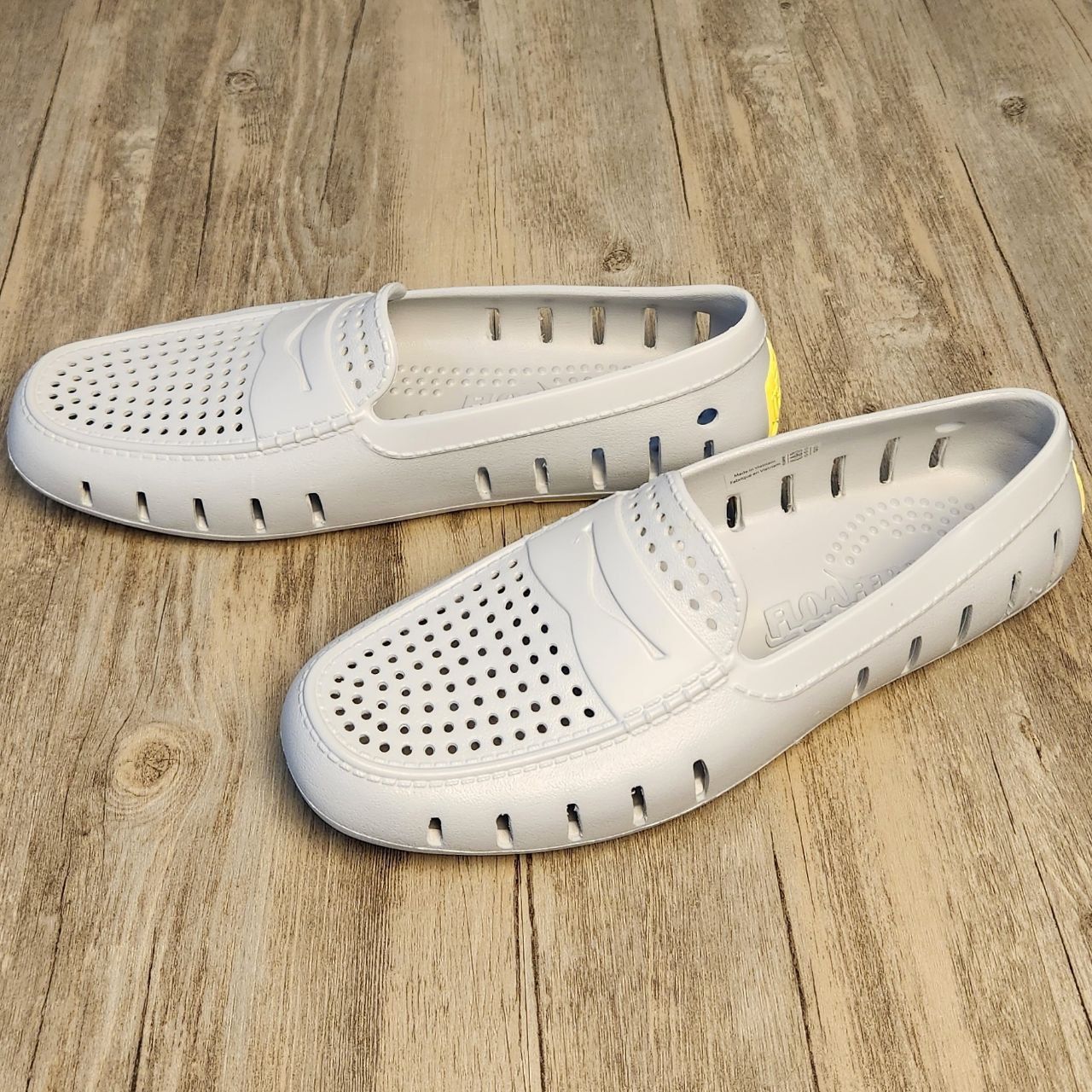 Giày Mọi Floafers DP Gray/Lemon