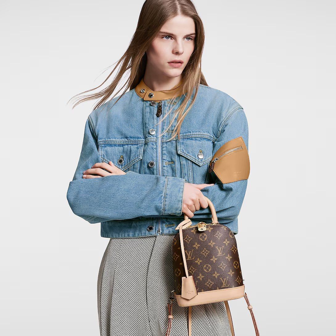Balo LV Alma Monogram Canvas DS Brown