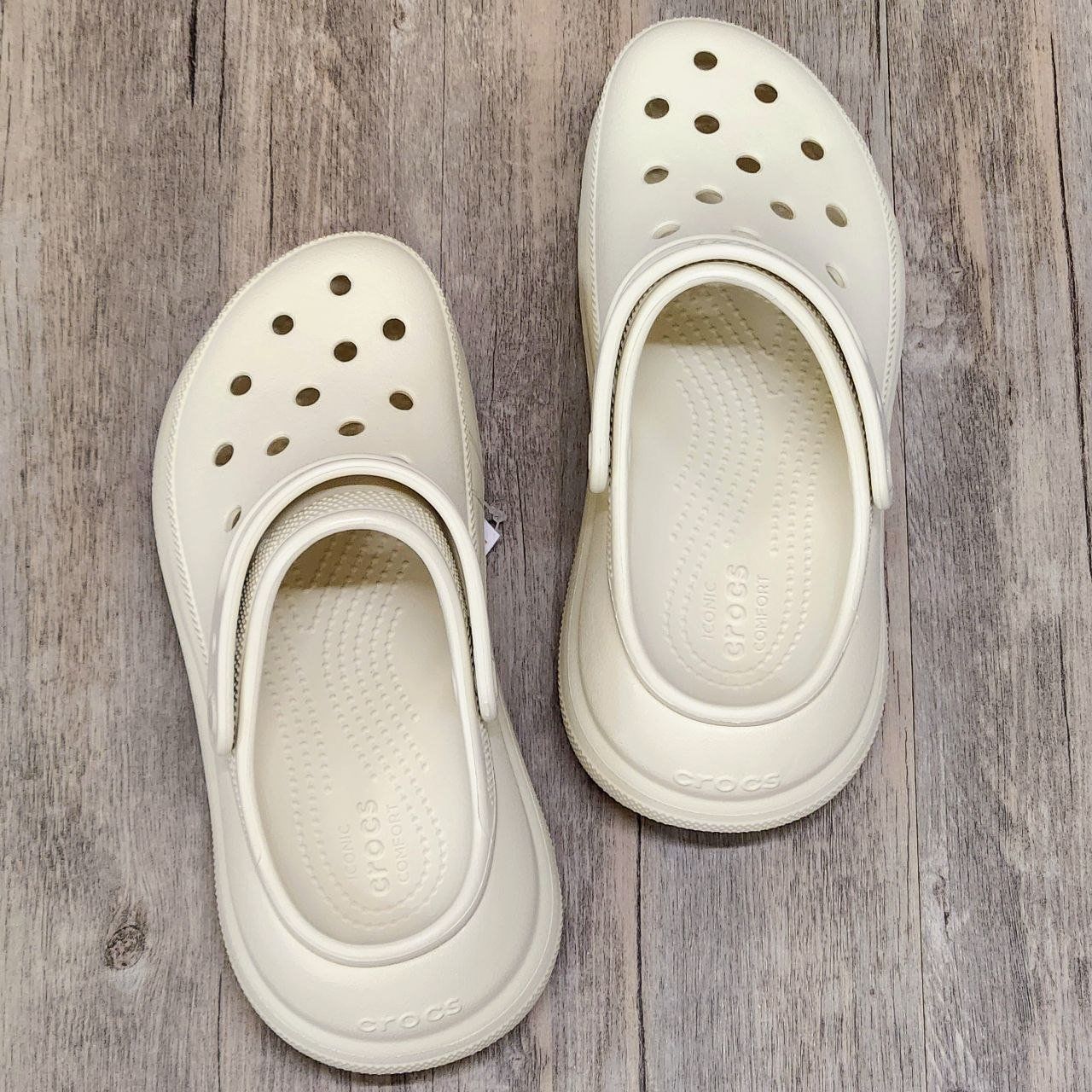 Dép Crocs Clog Crush HN Bone