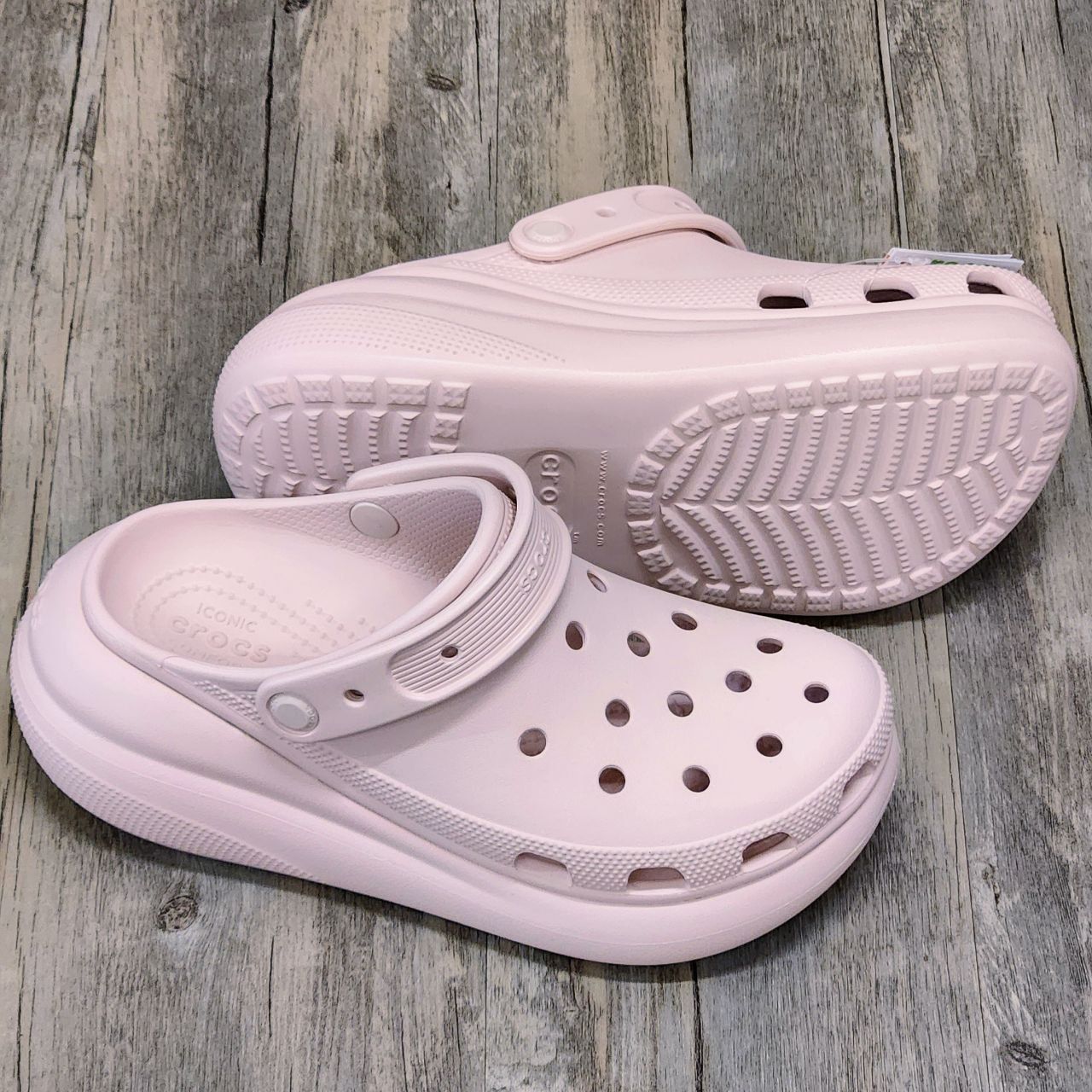 Dép Crocs Clog Crush HN Pink