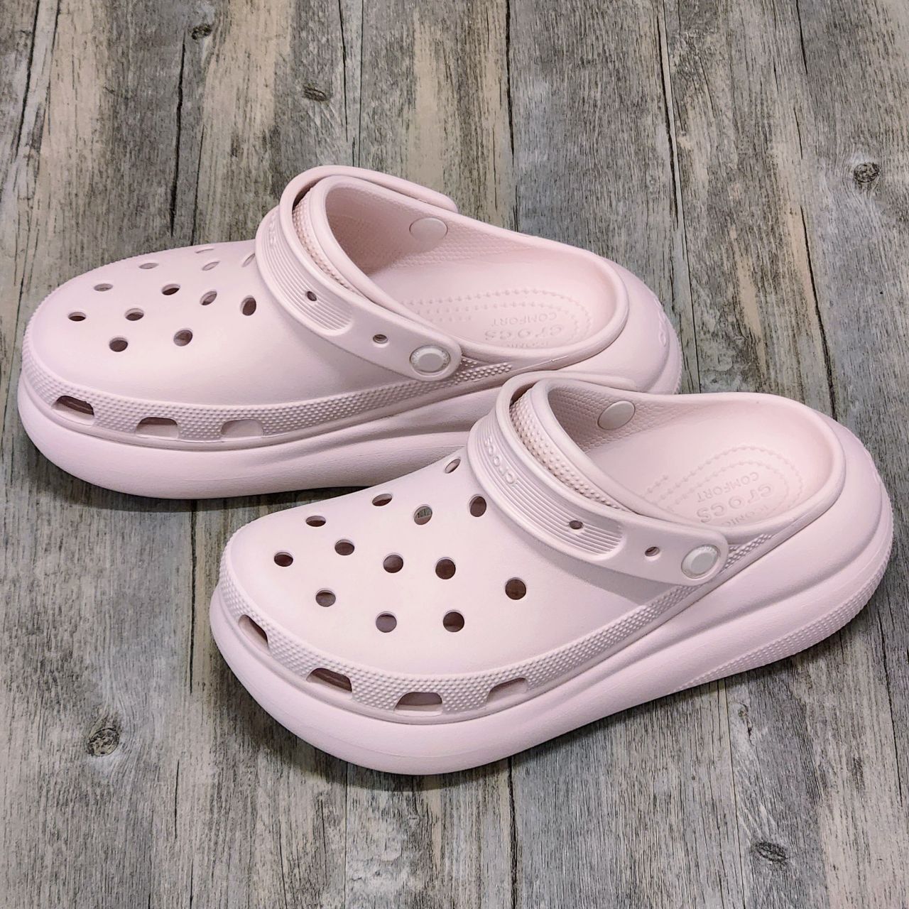 Dép Crocs Clog Crush HN Pink