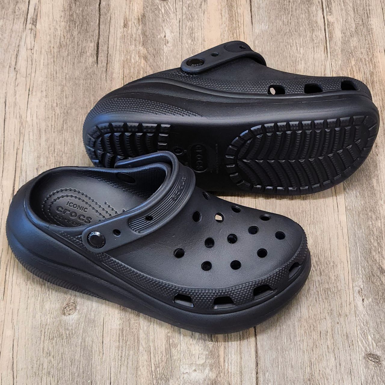 Dép Crocs Clog Crush HN Black
