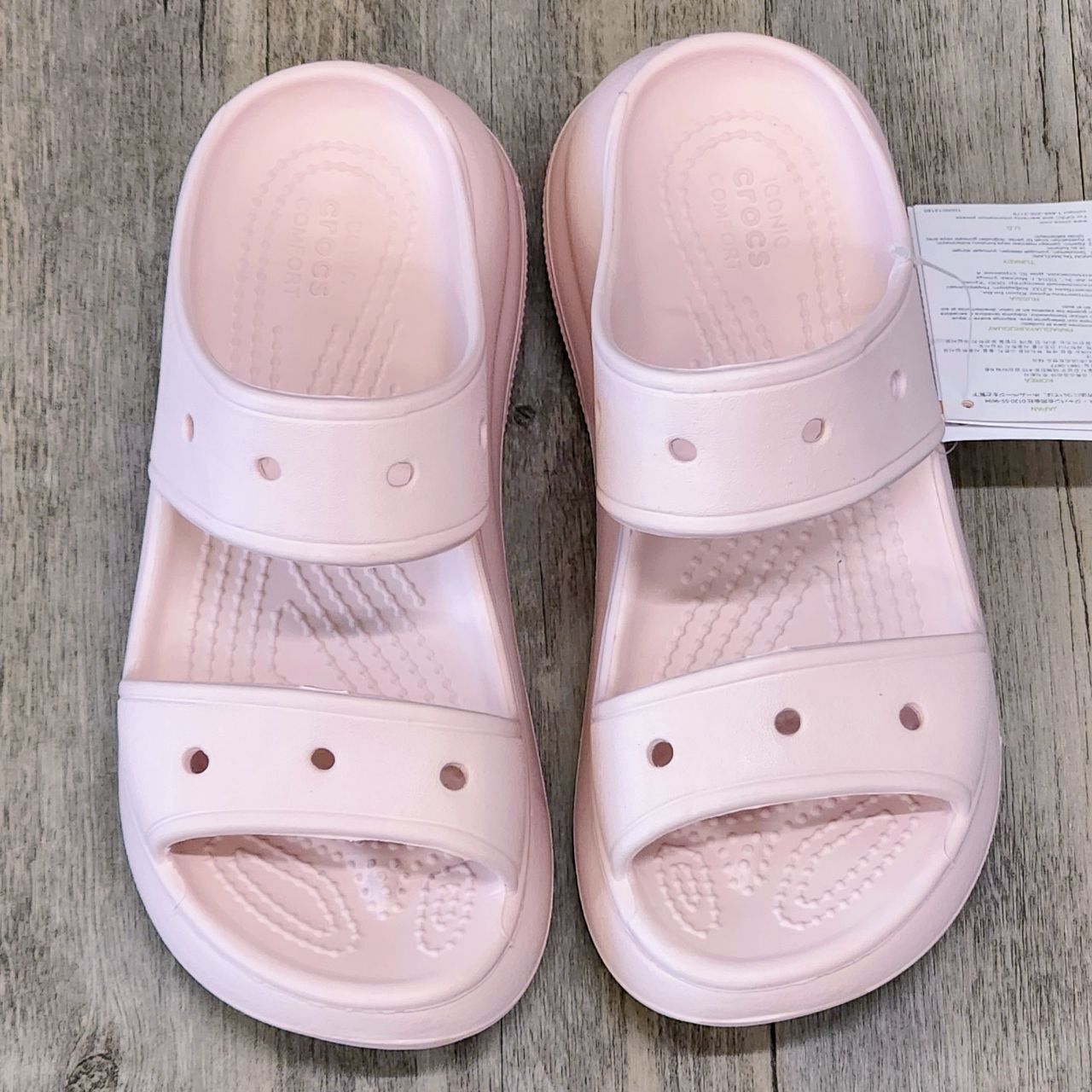 Dép Crocs Crush Sandal HN Pink