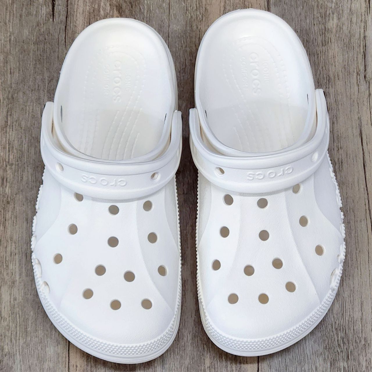 Dép Crocs Clog Baya Plaform HN White