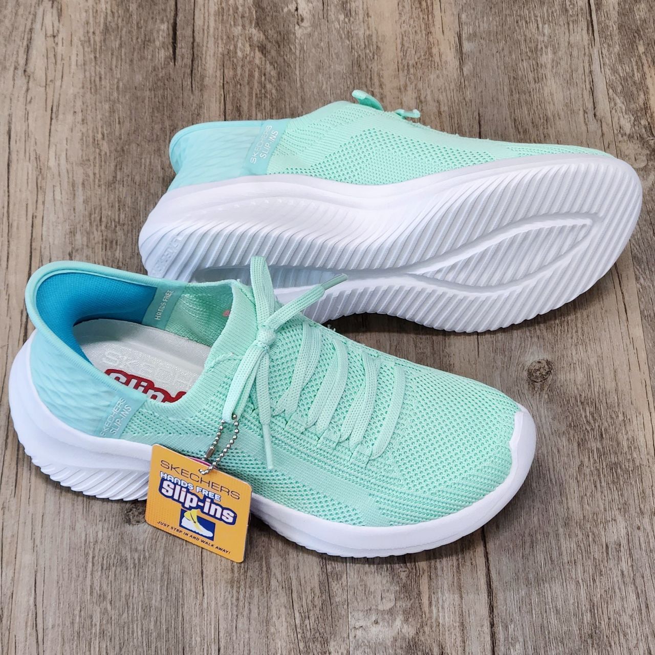 Giày Thể Thao Skechers Slip-ins KN988-7A HN Turquoise
