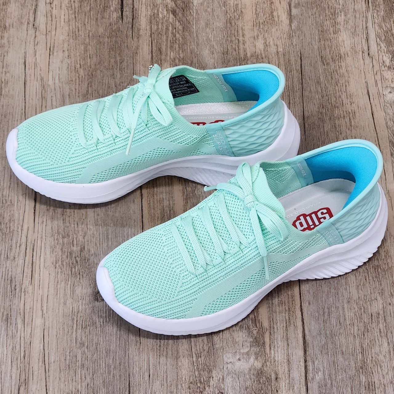 Giày Thể Thao Skechers Slip-ins KN988-7A HN Turquoise