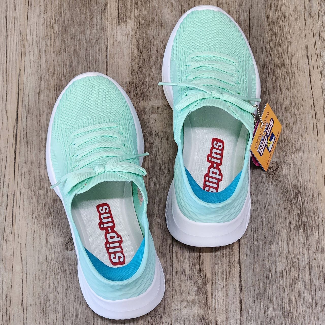 Giày Thể Thao Skechers Slip-ins KN988-7A HN Turquoise