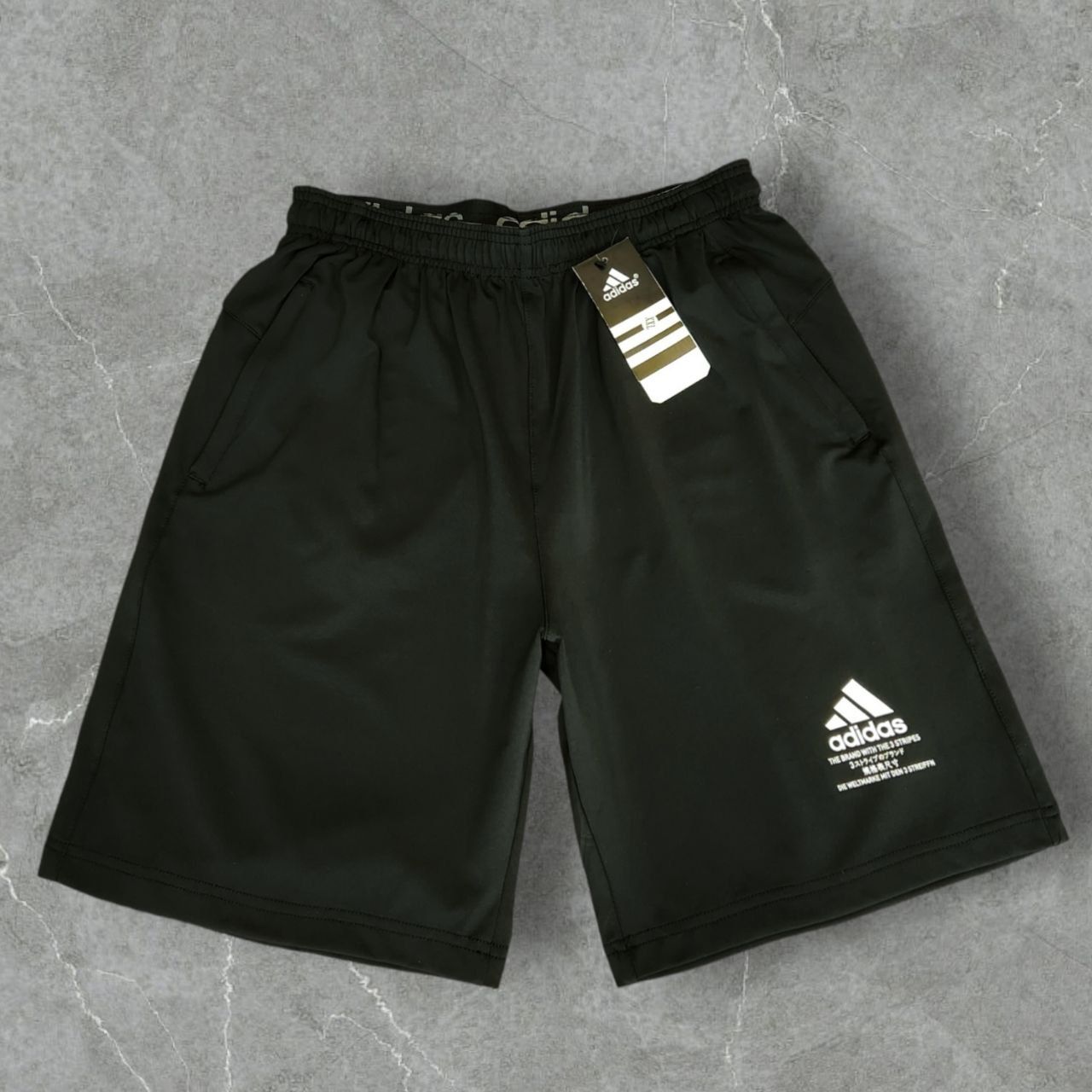 Quần short Adidas Sporty PA Đen