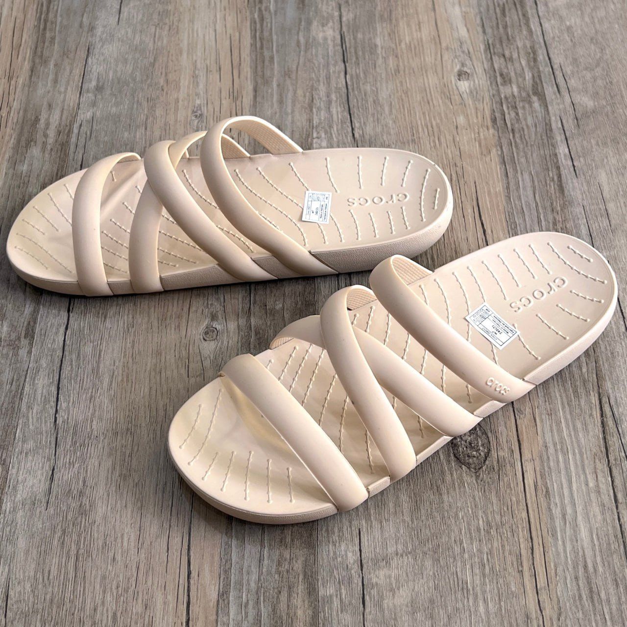 Dép Crocs Splash Strappy Sandal HN Camel