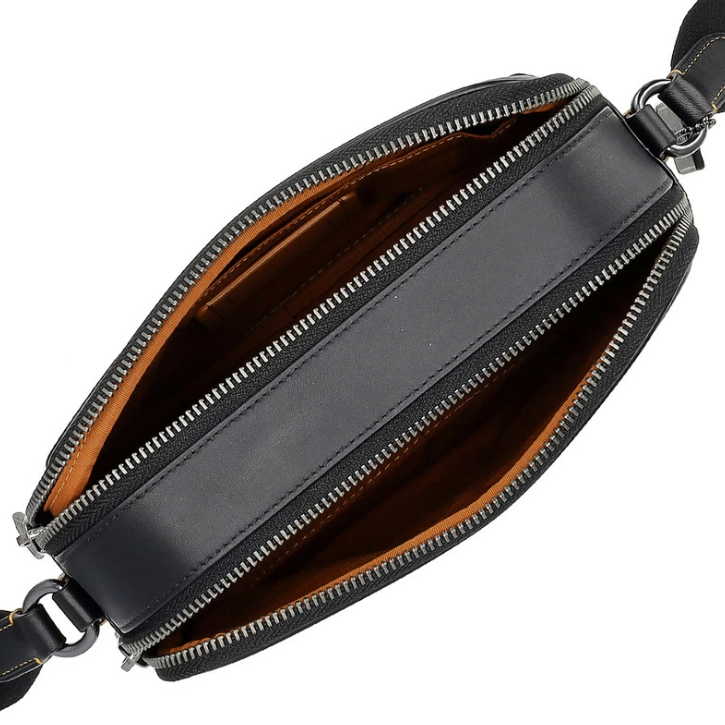 Túi Coach Graham Crossbody Bag In Signature Canvas DS Brown - 23x15x7cm