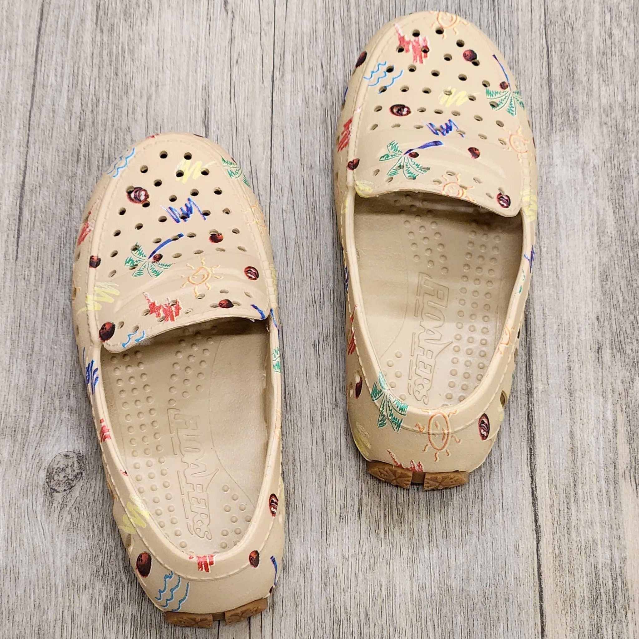 Giày Floafers Kids Silly Scents BS Brown