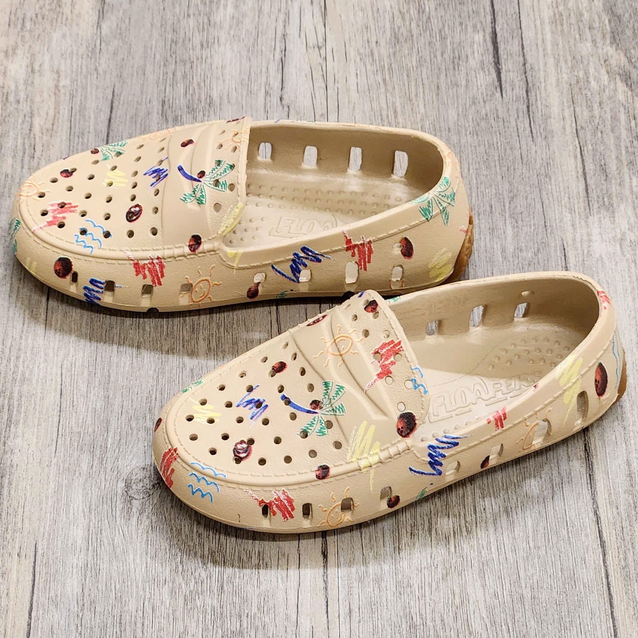 Giày Floafers Kids Silly Scents BS Brown