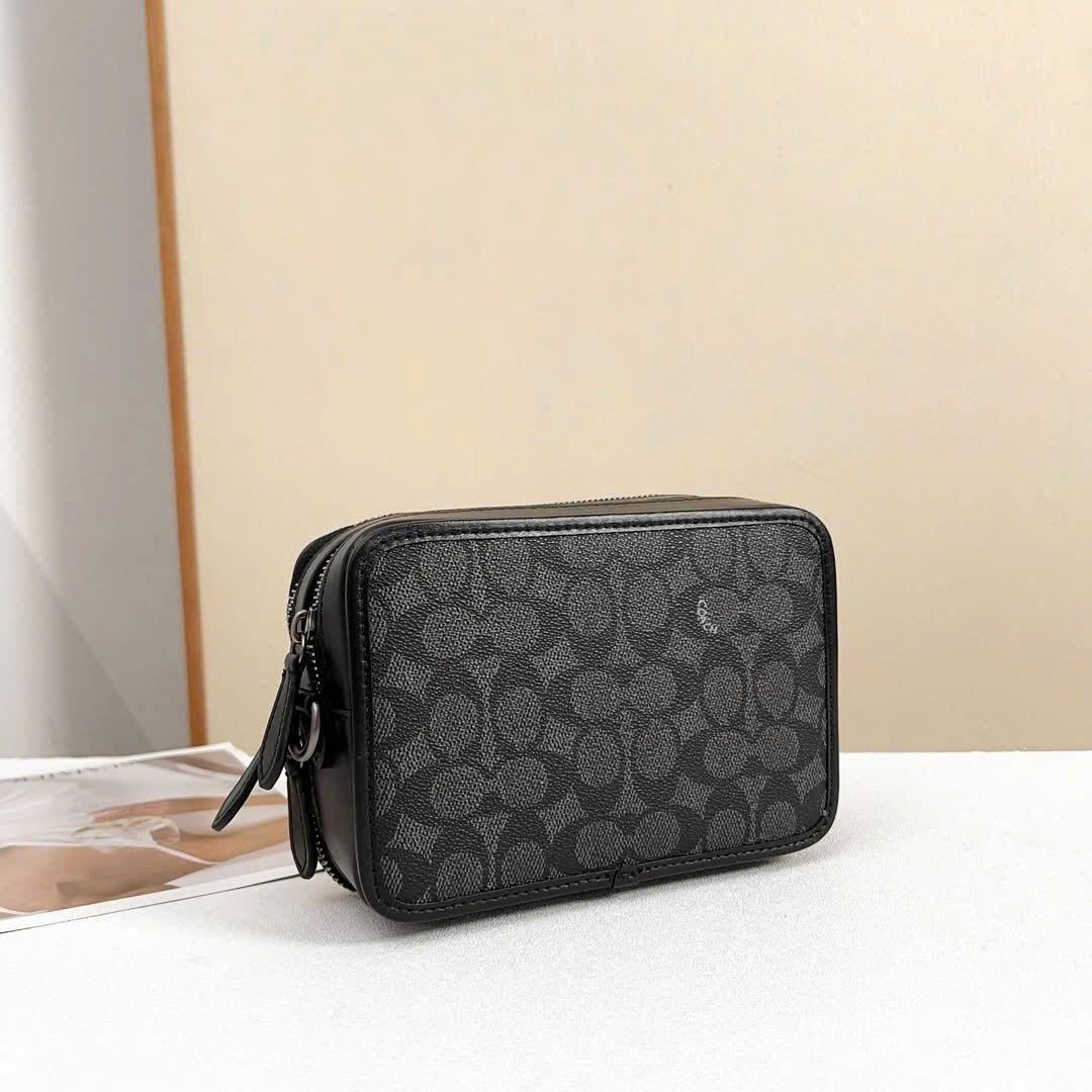 Túi Coach Charter 19 Crossbag DS Black - 19x13x6cm