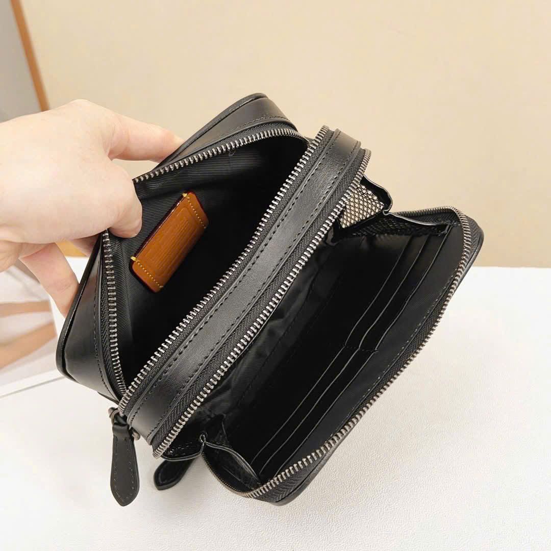Túi Coach Charter 19 Crossbag DS Black - 19x13x6cm