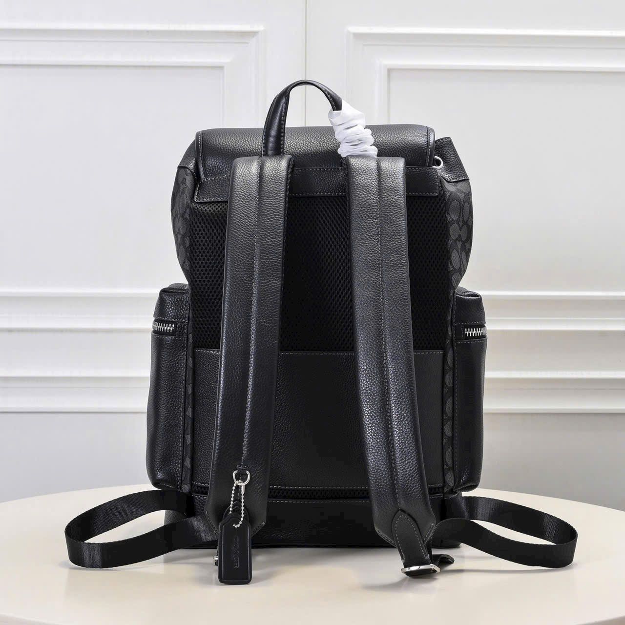 Balo Coach Sprint Backpack In Signature Jacquard DS Black