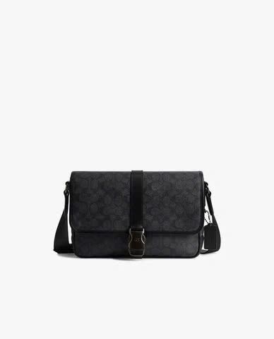 Túi Coach League Messenger Bag DS Black