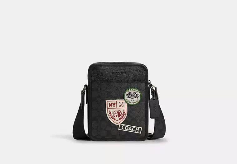 Túi Coach Sullivan Mini Pathches Sticker DS Grey