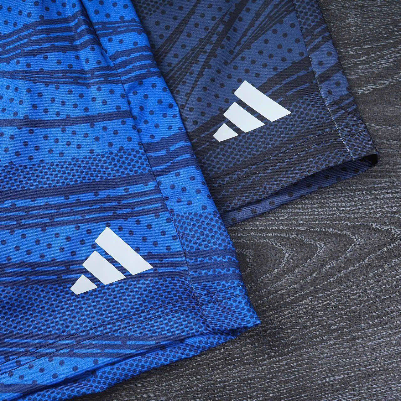 Bộ Thể Thao Adidas Polka Dot PA Blue