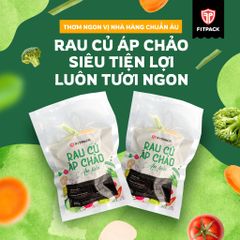 Rau Củ Áp Chảo Eatclean ăn liền Fitpack