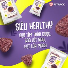 Cơm gạo lức ăn liền Fitpack 200g