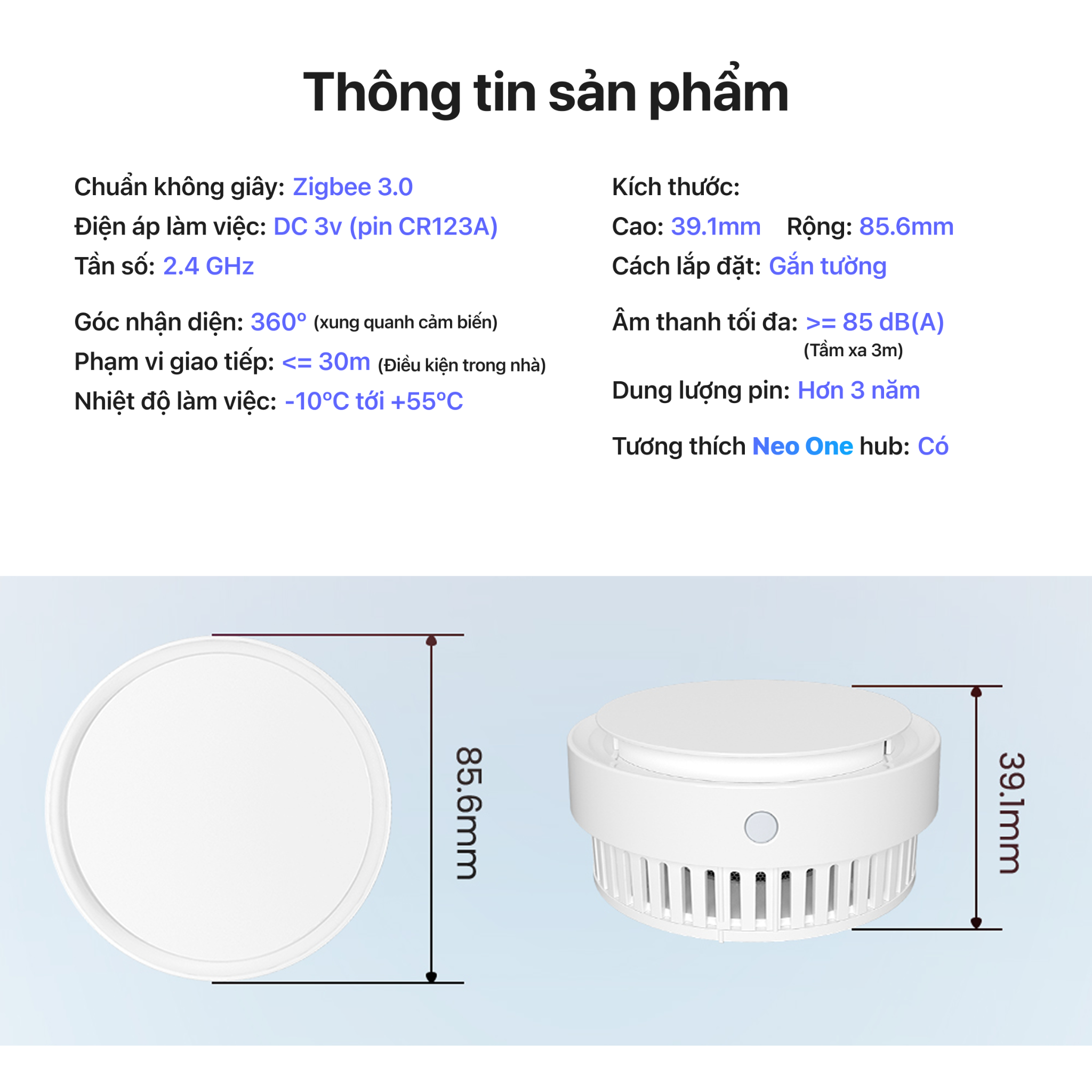 Cảm Biến Khói Thing Edges