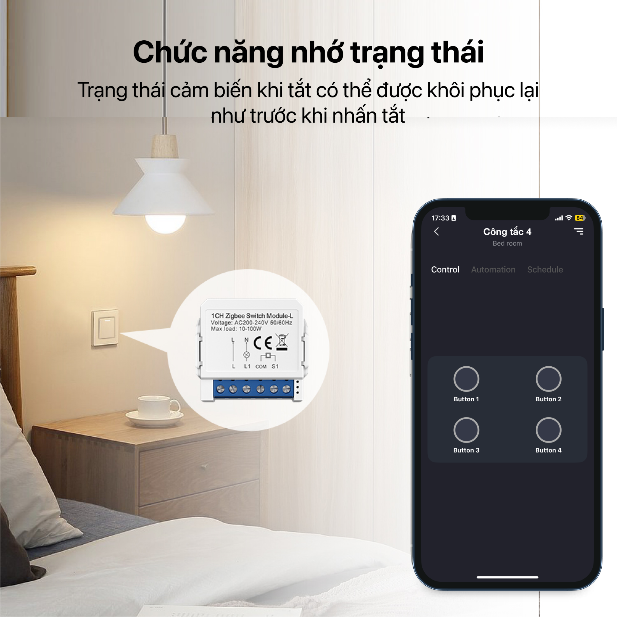 Module Công Tắc Thông Minh Thing Edges