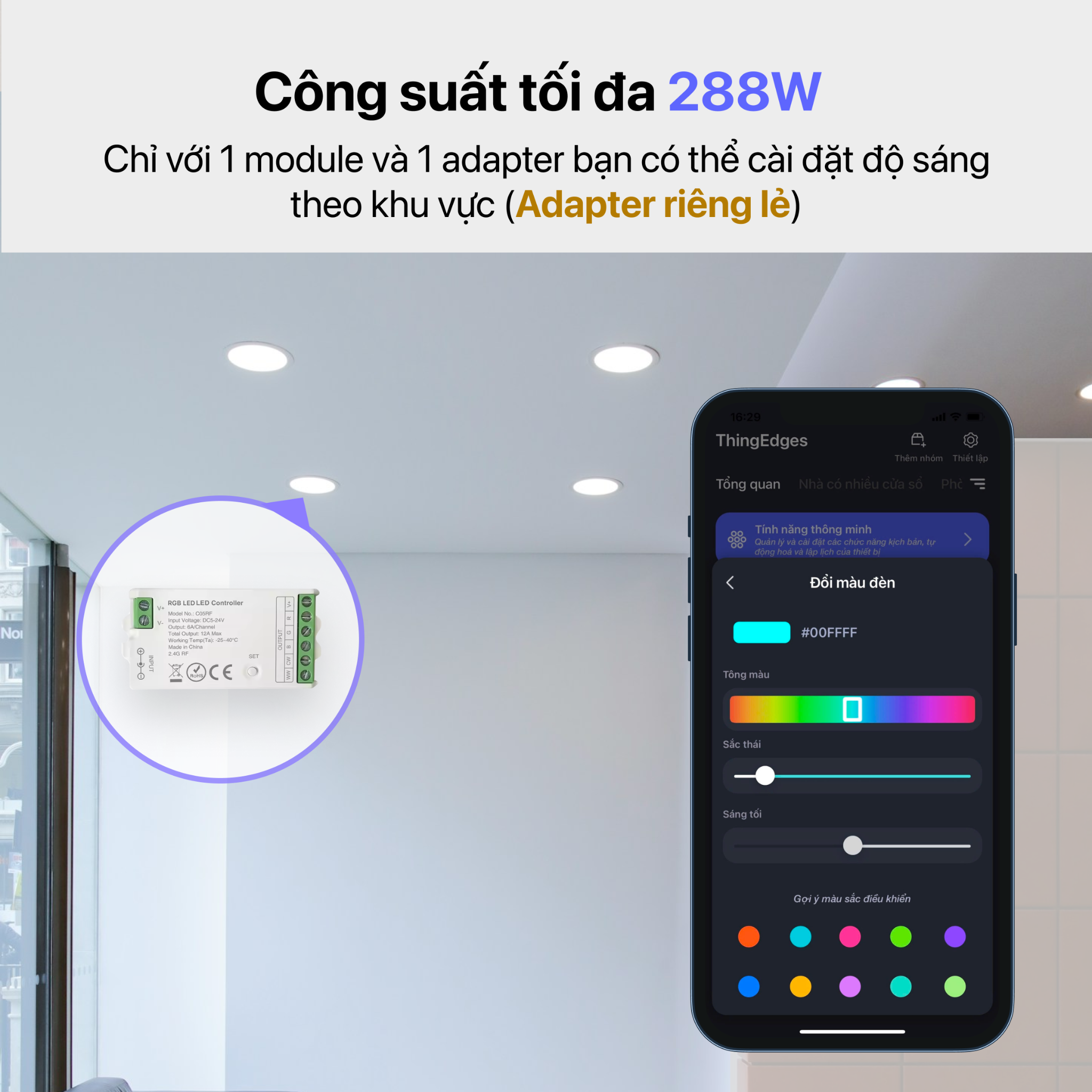 Module Dimmer Đèn DC-DC