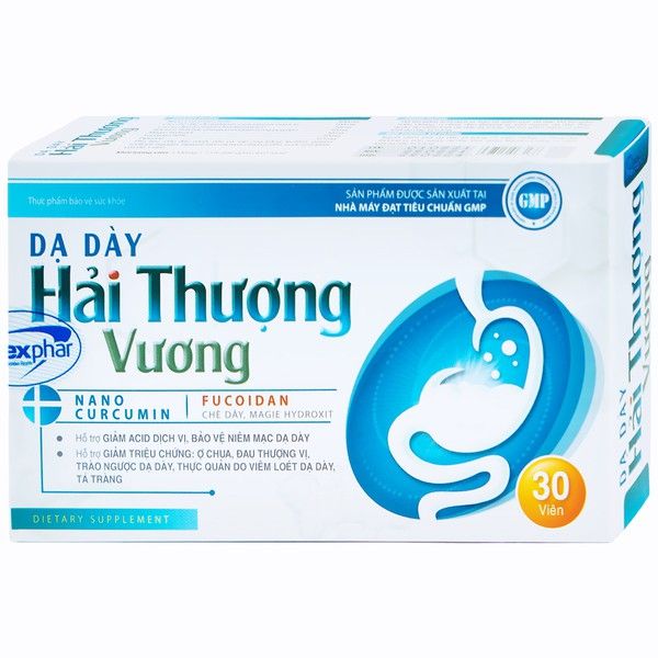  Dạ dày Hải Thượng Vương (Hộp 3 vỉ x 10 viên) 