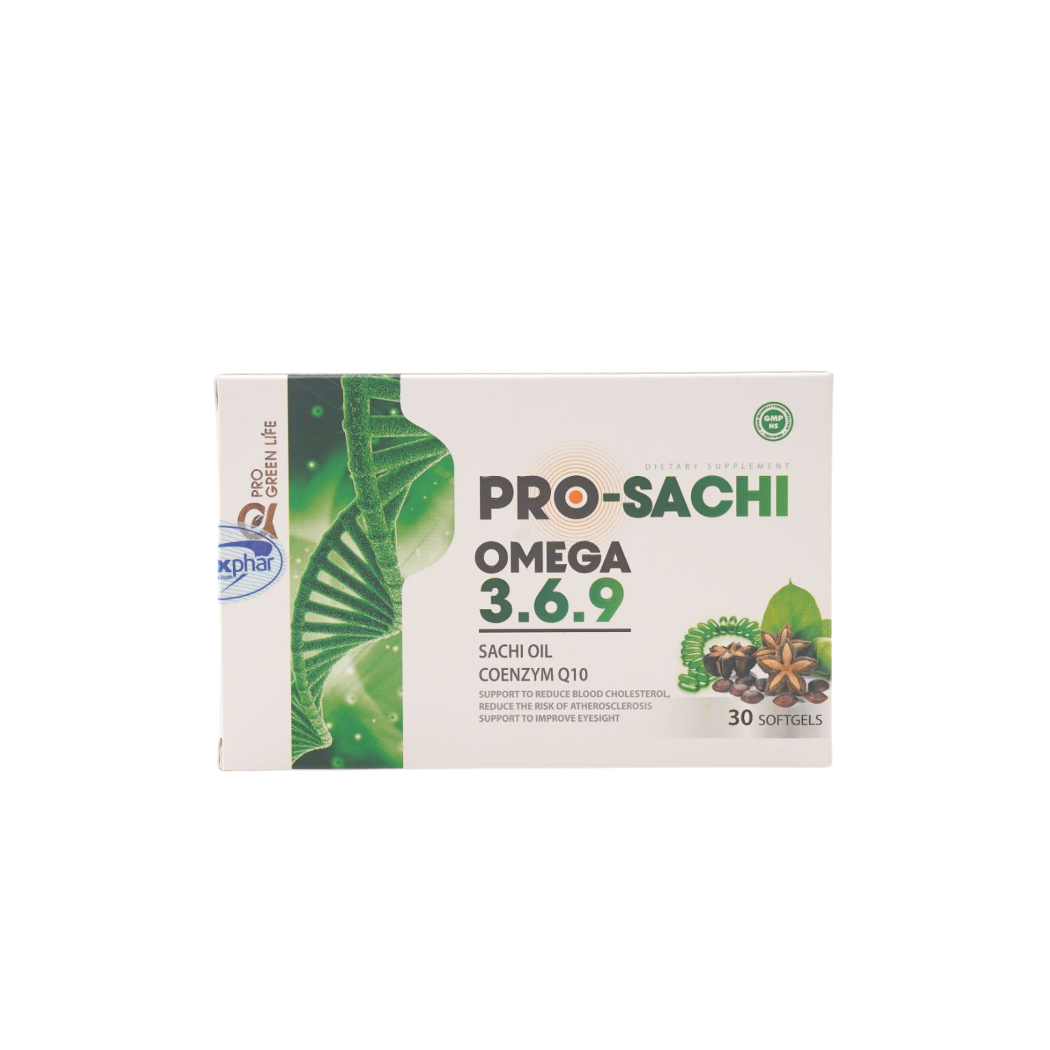  TPBVSK Pro-Sachi Omega 3.6.9 (Hộp 3 vỉ x 10 viên) 