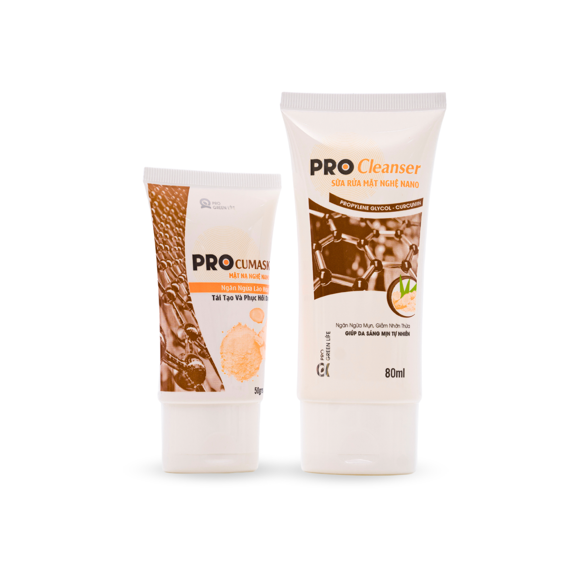  Combo chăm sóc da - Pro Cleanser & Procumask 