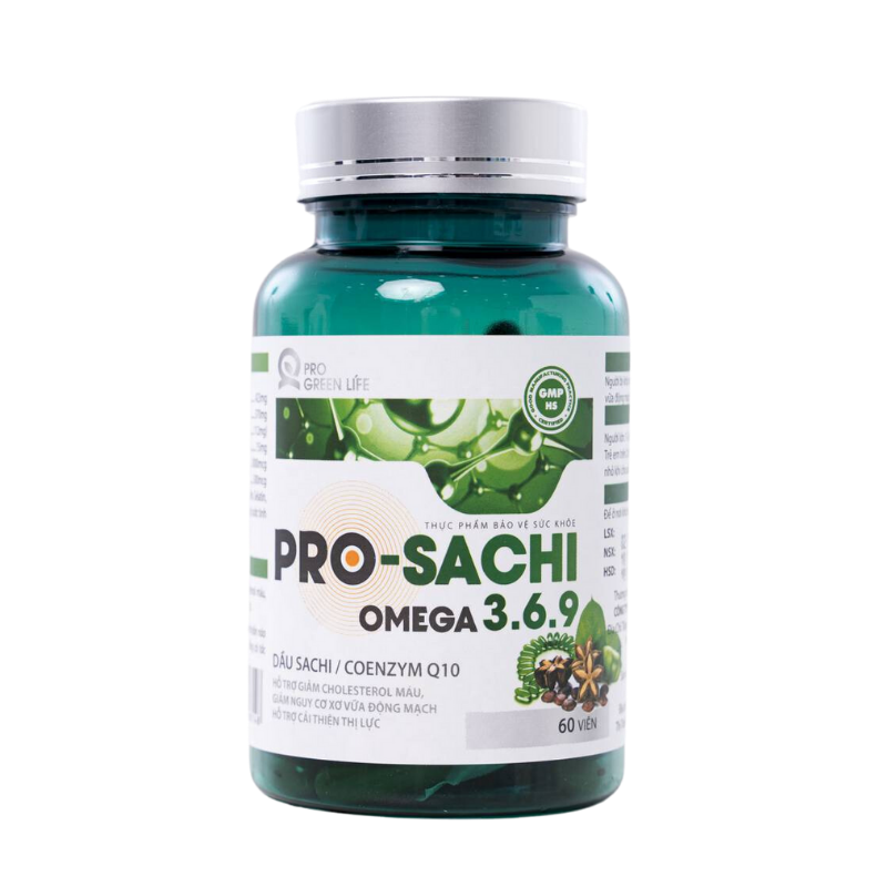  TPBVSK Pro-Sachi Omega 3.6.9 (Hộp 60 viên) 