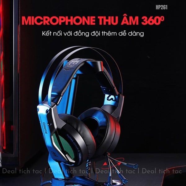 Headphone dây Gamen GH1500 RGB