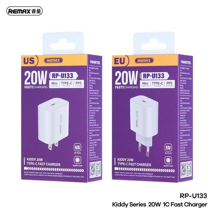 Cóc sạc Remax RP-U133 1C 20W